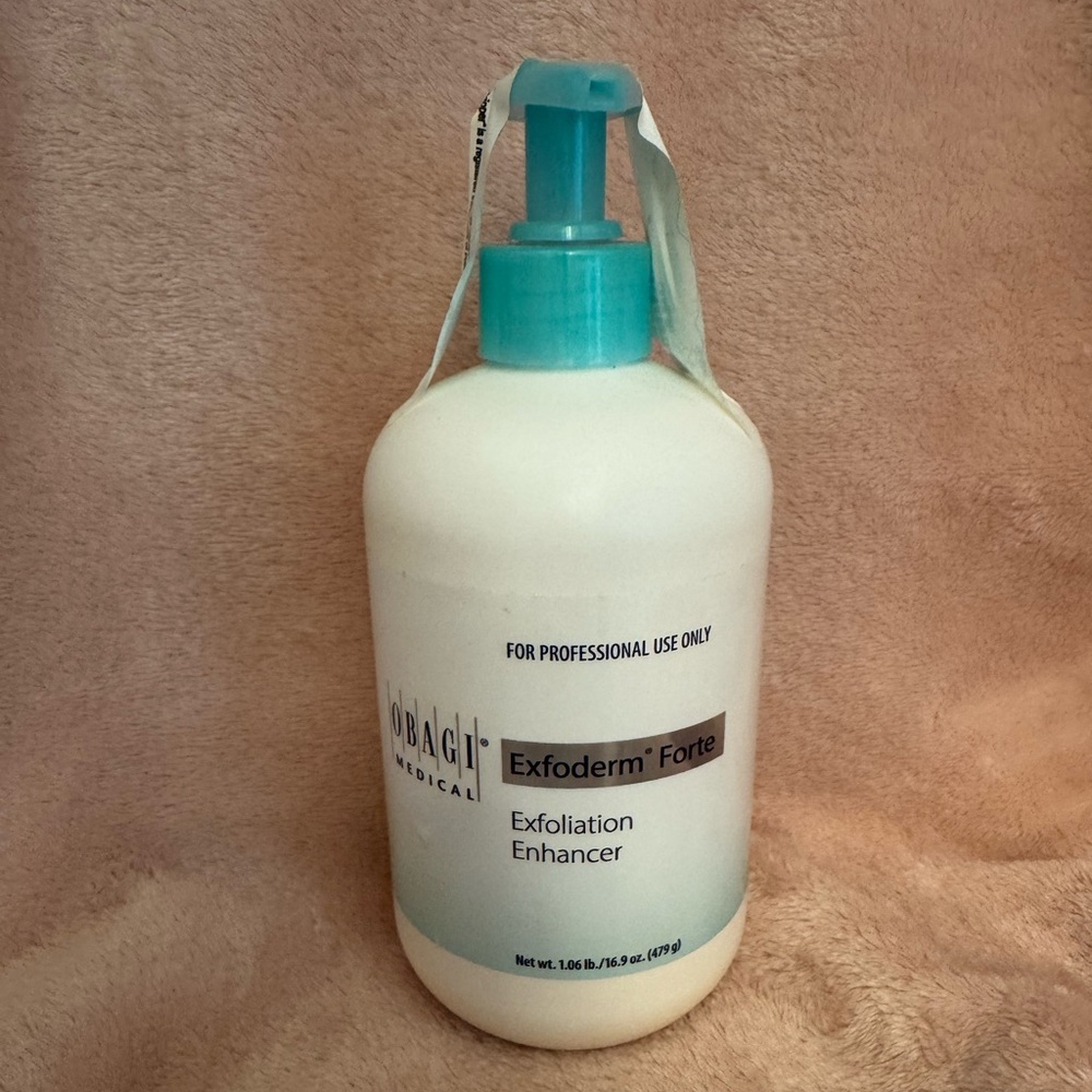 Obagi Nu-derm Exfoderm Forte Backbar Size, 16.9 oz, New & Sealed